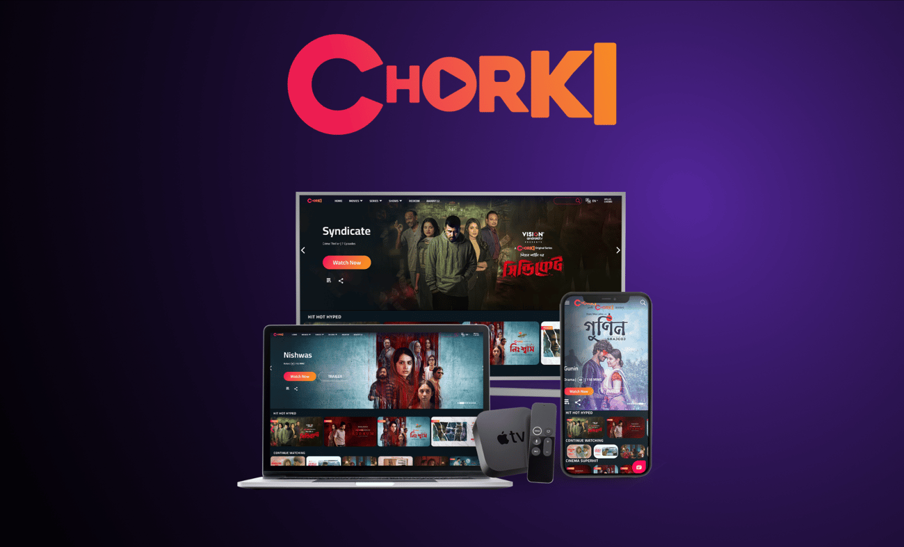Chorki Sees 4X Growth in SVOD Users in 1 Year