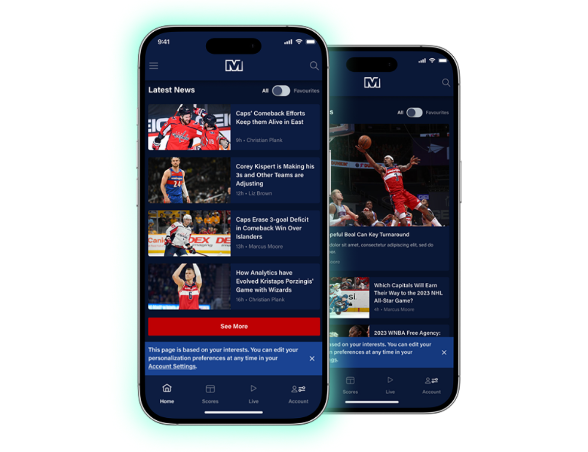 Personalize the <br>Newsfeed Experience