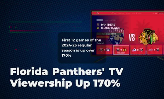 New Florida Panthers TV Broadcast Brings in Big Numbers